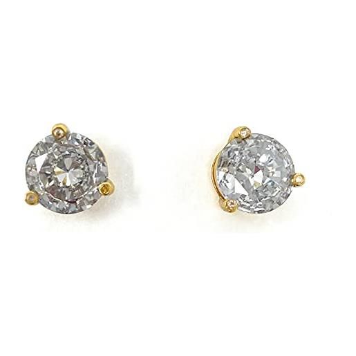 Kate spade new york rise and shine stud earrings clear