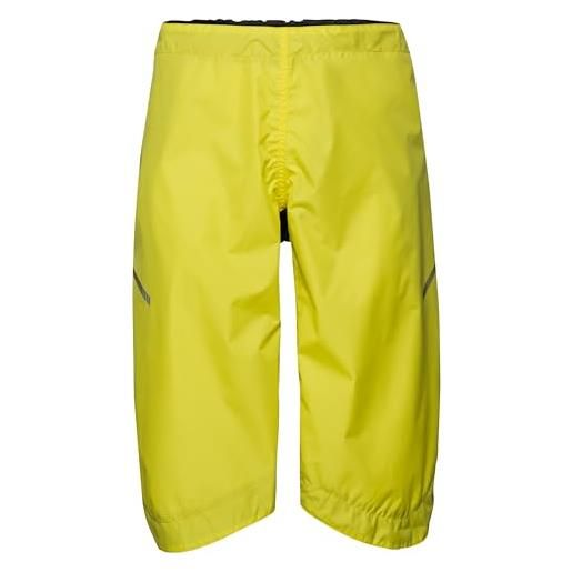 Vaude bike, copripantalone unisex adulto, canary, m/l