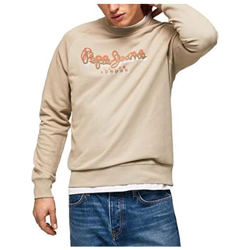 Pepe Jeans agamunt, maglia di tuta uomo, marrone (malt), l
