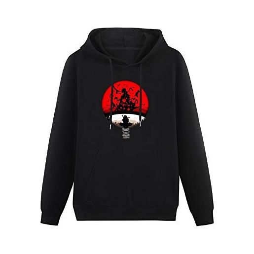 kfr long sleeve hooded sweatshirt manita itachi uchiha cotton blend hoody