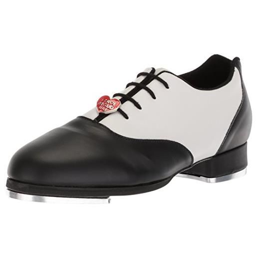 Bloch chloé and maud, scarpe da ballo donna, nero/bianco, 37.5 eu