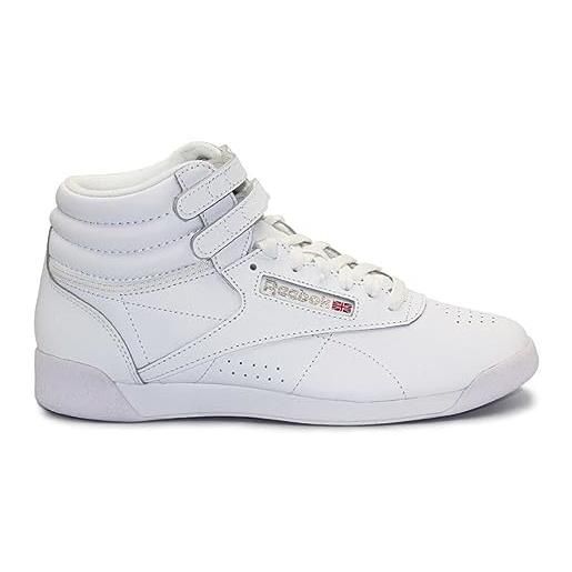 Reebok f/s hi, sneaker donna, int-white/silver, 39 eu