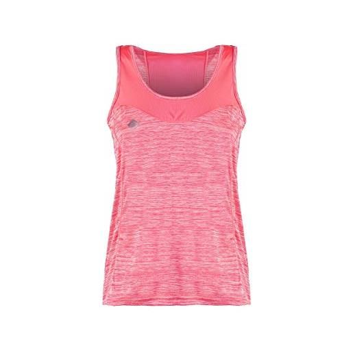IZAS - maglietta tecnica da donna con tecnologia dry fit - canotta con hydrospeed che allontana il sudore in superficie e mantiene asciutta la pelle - ferrara rosa diva - taglia l