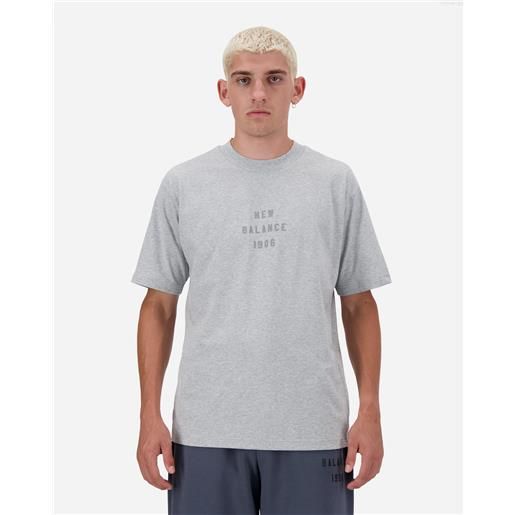 New Balance iconic collegiate graphic m - t-shirt - uomo