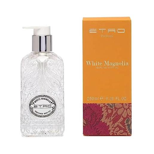 Etro white magnolia perfumed body oil