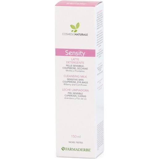 FARMADERBE SRL sensity latte detergente corpo pelle secca 150 ml