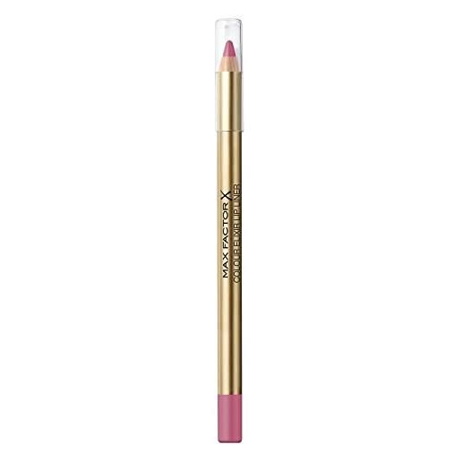 Max Factor, colour elixir lip liner, matita labbra lunga durata, colore intenso, 35 pink princess
