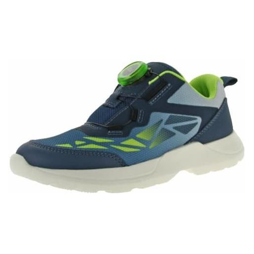 Superfit rush, scarpe da ginnastica, blu verde chiaro 8000, 30 eu larga