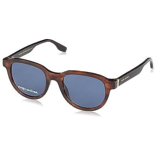 Marc Jacobs marc 684/s sunglasses, ex4 brown horn, 52 unisex