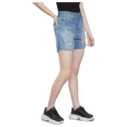 Calvin Klein jeans - short donna mom con strappi - taglia 30