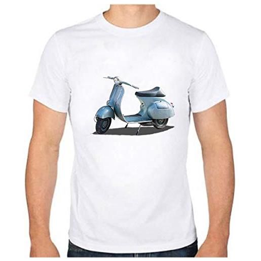 Tipolitografia Ghisleri maglietta vespa motorino pxbay replica uomo, donna, bambino