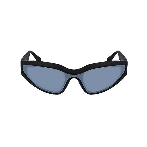 Karl lagerfeld kl6128s sunglasses, 002 matte black, one size unisex