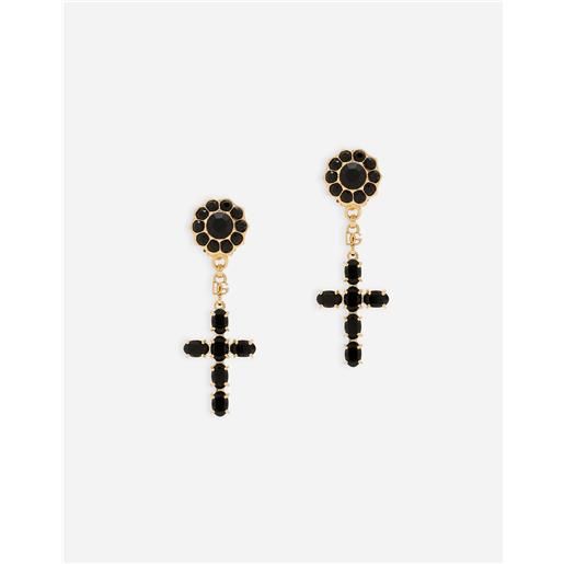Dolce & Gabbana orecchini pendenti con croci