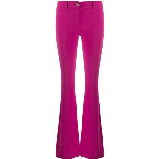 Philipp Plein pantaloni svasati - rosa