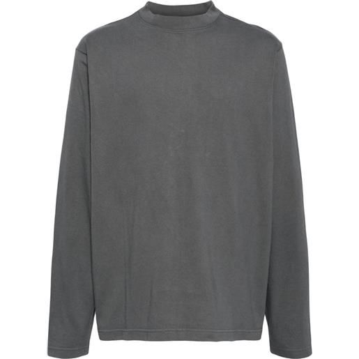 Yeezy t-shirt a maniche lunghe - grigio