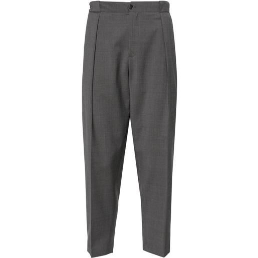 Briglia 1949 pantaloni portobellos affusolati - grigio