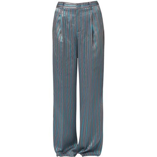 A BETTER MISTAKE pantaloni pigiama lazy raver - blu