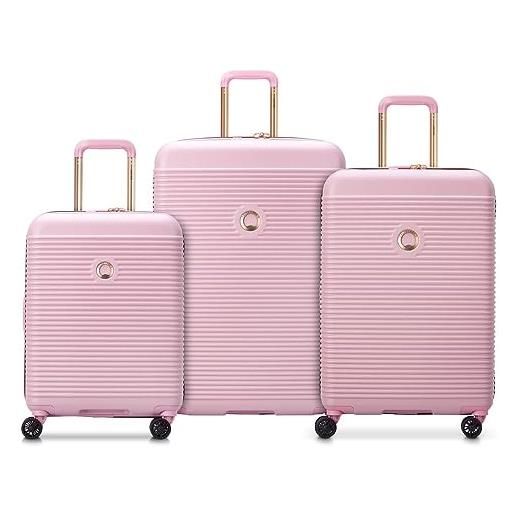 DELSEY PARIS freestyle 4 double rolls trolley l/m/s peony