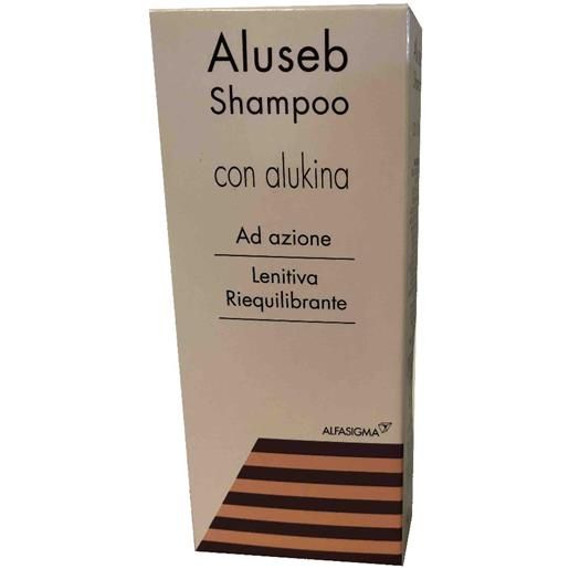 SKINIUS aluseb shampoo riequilibrante del cuoio capelluto con prurito seborrea forfora 125 ml