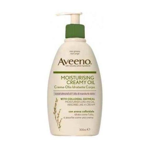 Johnson & johnson spa aveeno pn crema olio idratante corpo 300ml