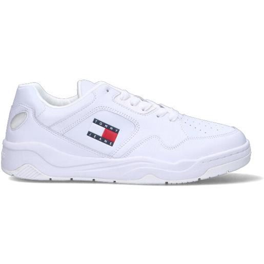 TOMMY HILFIGER JEANS sneakers uomo bianco