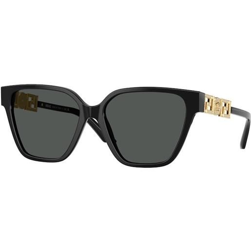 Versace occhiali da sole versace ve4471b gb1/87 nero