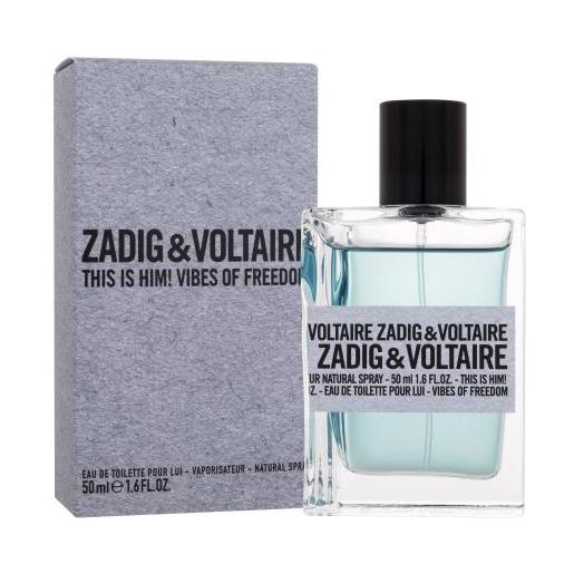 Zadig & Voltaire this is him!Vibes of freedom 50 ml eau de toilette per uomo