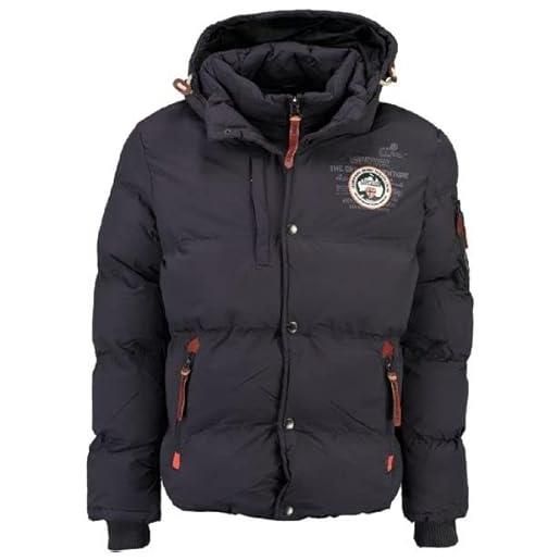 Geographical Norway s- parka da uomo verveine grigio scuro taglia l, grigio, large-x-large