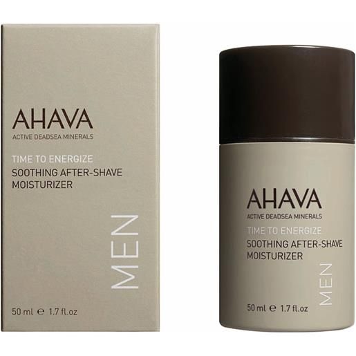 Ahava time to energize soothing after-shave moisturizer 50ml balsamo dopobarba