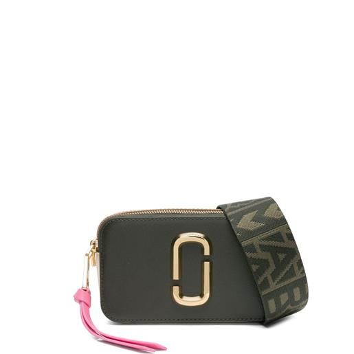 Marc Jacobs borsa a tracolla the snapshot in pelle - verde