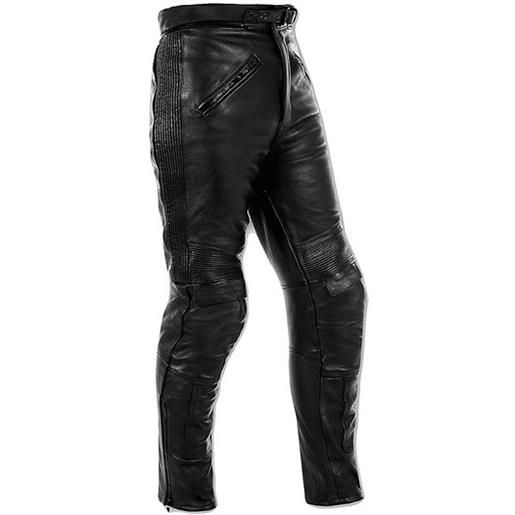 American-pro pantaloni moto custom in vera pelle a-pro motor sport lady