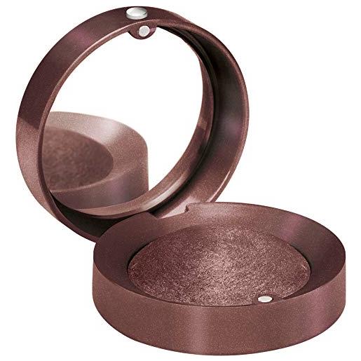 Bourjois little round pot ombretto, eyeshadow 2-in-1 crema e polvere a lunga durata, 07 brun de folie - 1.7 g