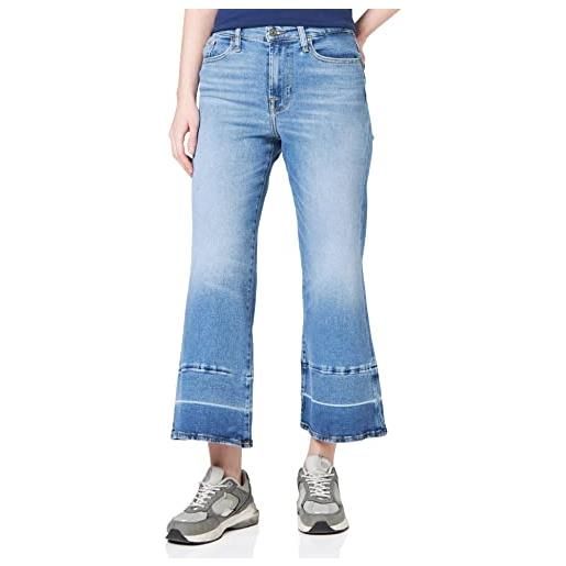 7 For All Mankind the cropped jo luxe vintage jeans, light blue, 26 da donna
