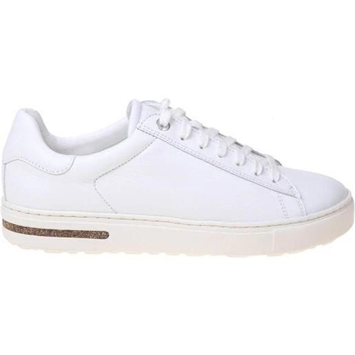 Birkenstock sneakers bend low in pelle colore bianco