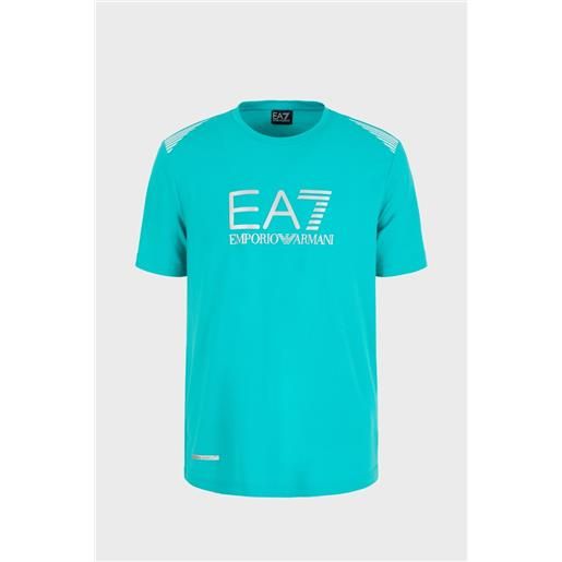 EA7 t-shirt EA7 t-shirt 7 lines verde smeraldo