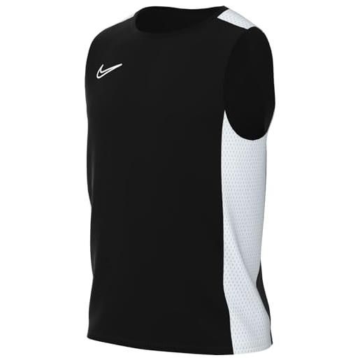 Nike top da uomo senza maniche sleeveless, nero/bianco/bianco, xxl