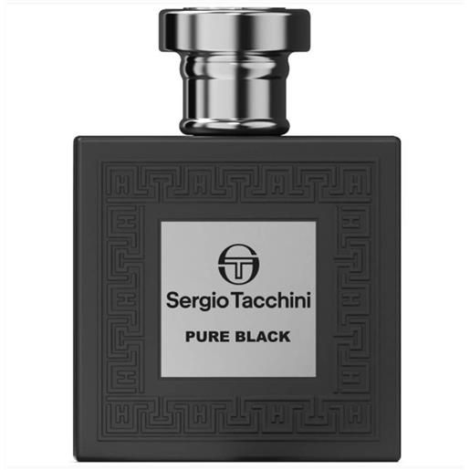 SERGIO TACCHINI segio tacchini - the performance collection - pure black eau de toilette 100 ml. 