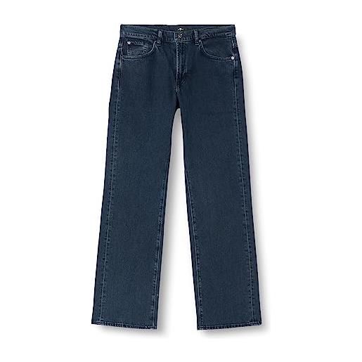 7 For All Mankind jsstc400 jeans, blu scuro, 44 donna