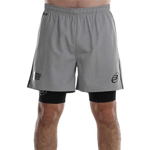 Bullpadel lirio shorts grigio s uomo