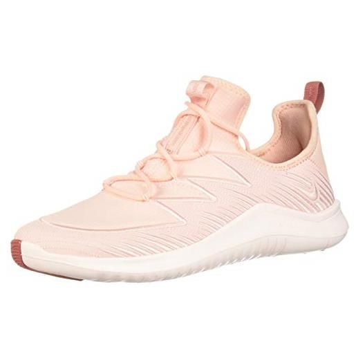 Nike free tr 9, gymnastics shoe donna, echo pink/echo pink-light soft, 39 eu