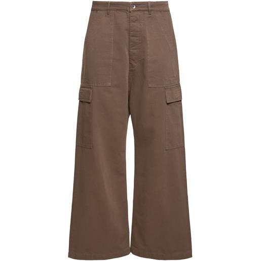 RICK OWENS DRKSHDW pantaloni cargo in cotone