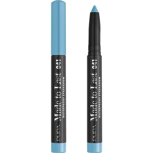 Pupa made to last waterproof eyeshadow 41 - icy blue