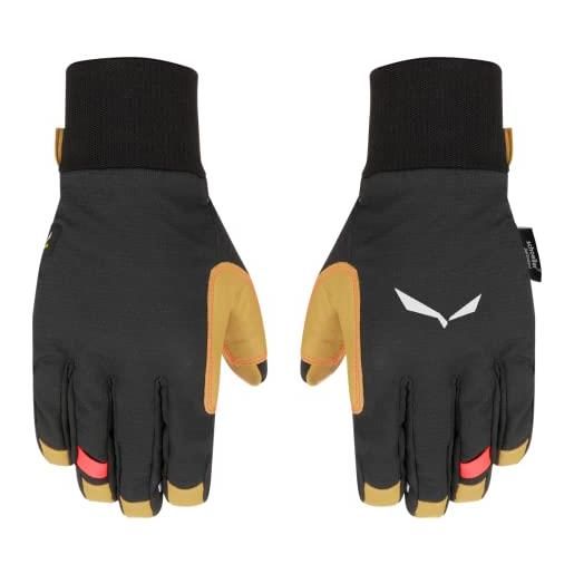SALEWA ortles dst/am w gloves guanti, black out/2500/6080, s donna