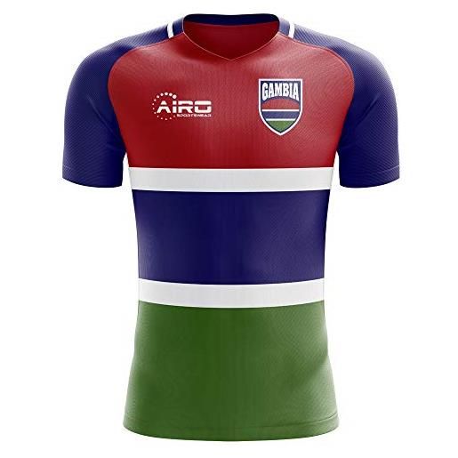 Airosportswear 2022-2023 gambia home concept football soccer t-shirt maglia (kids)