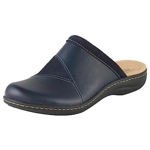 Clarks laurieann kyla, zoccoli donna, combi blu navy, 38.5 eu larga