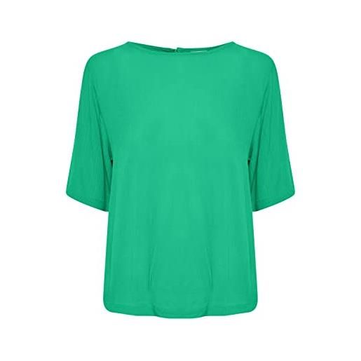 Ichi ihmarrakech so ss3 camicia da donna, 165932/holly green, xs