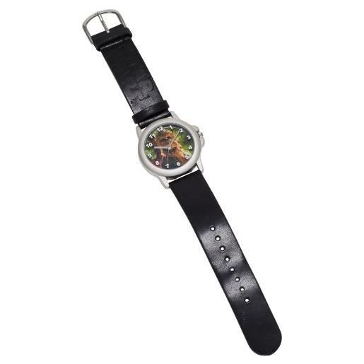 Star Wars joy toy 26298 - chewbacca orologio analogico in confezione regalo ovale, 11x6x19 cm