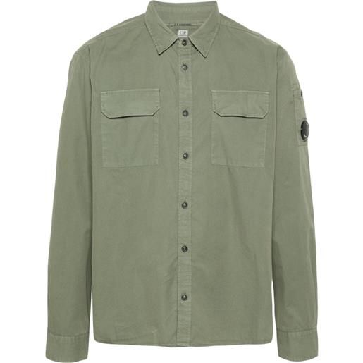 C.P. Company camicia con spalline - verde