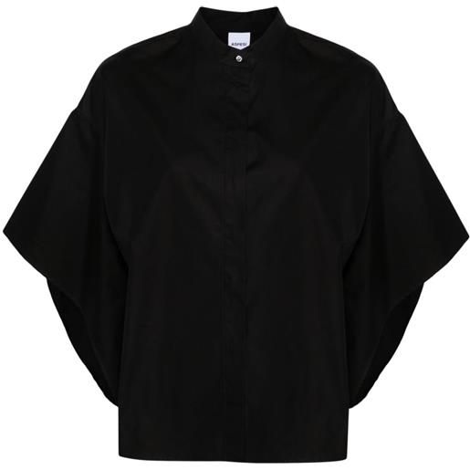 ASPESI camicia con dettaglio cut-out - nero