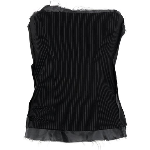 Ottolinger corsetto gessato - nero